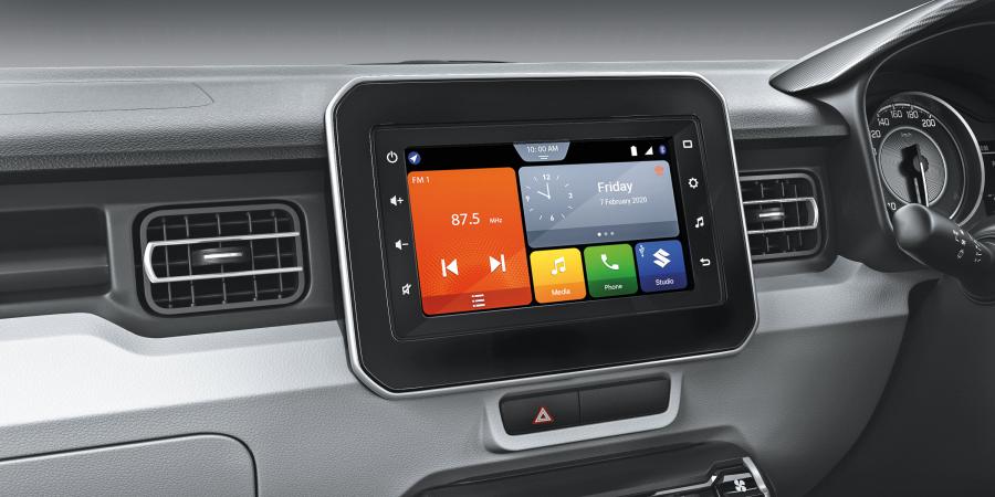 Детали интерьера Maruti-Suzuki Ignis 2020 года  (фото 4 из 8)